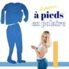 pyjama deux pièces avec pieds