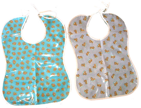 Bavoir PVC imperméable fantaisie