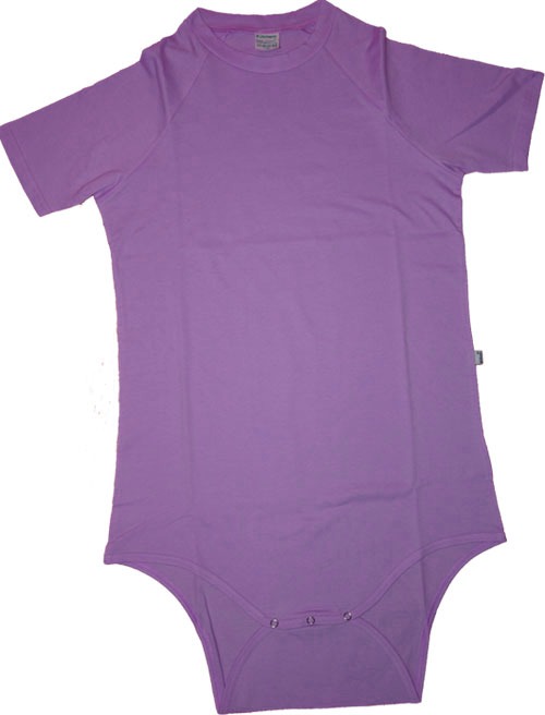 Body en coton mauve