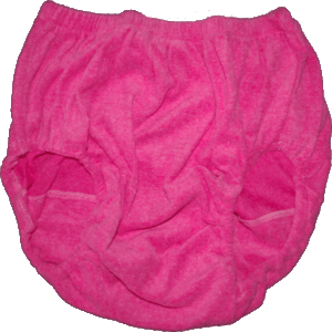 Culotte cache-couche en éponge