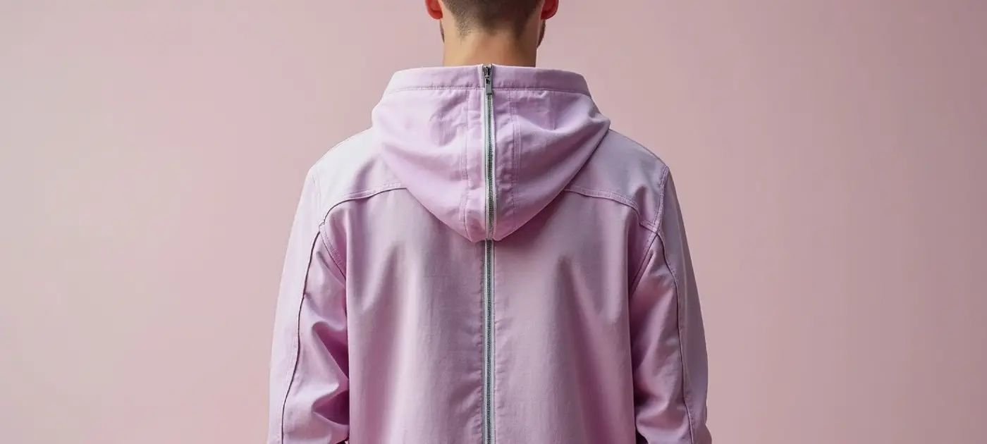 Homme en combinaison zippée