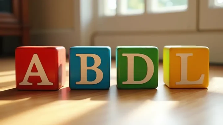 jeu de cubes représentant l'acronyme A B D L